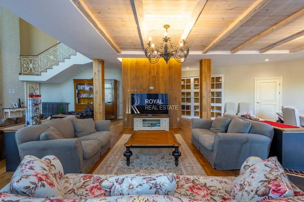 Оренда Будинку Романків 6-к 550м2 КМ Сонячна долина Генератор Камін