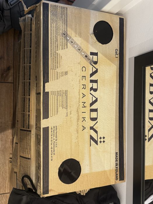 Glazura Paradyż Avola Nero Triangle Połysk 30x60 – 12 kartonów