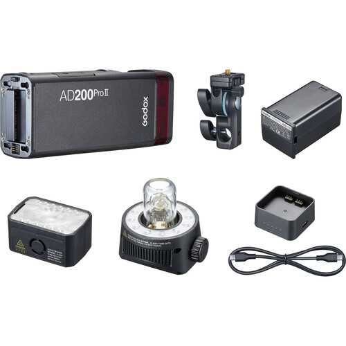 Godox AD200 Pro II, Flash NOVO, 0 disparos