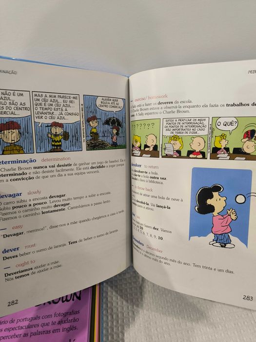 O dicionário do Charlie Brown