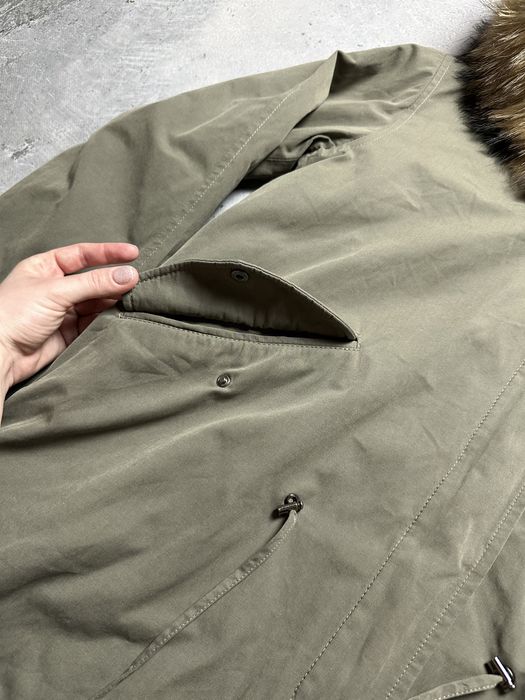parka z kapturem FAN LEATHER