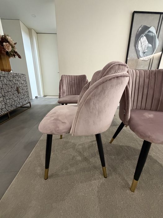 Conjunto de 4 cadeiras para mesa de jantar