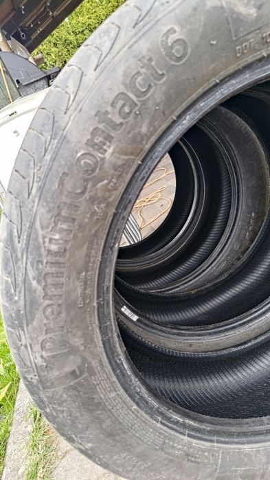 Komplet opon Continental 215/55 r 18 2025r jak nowe