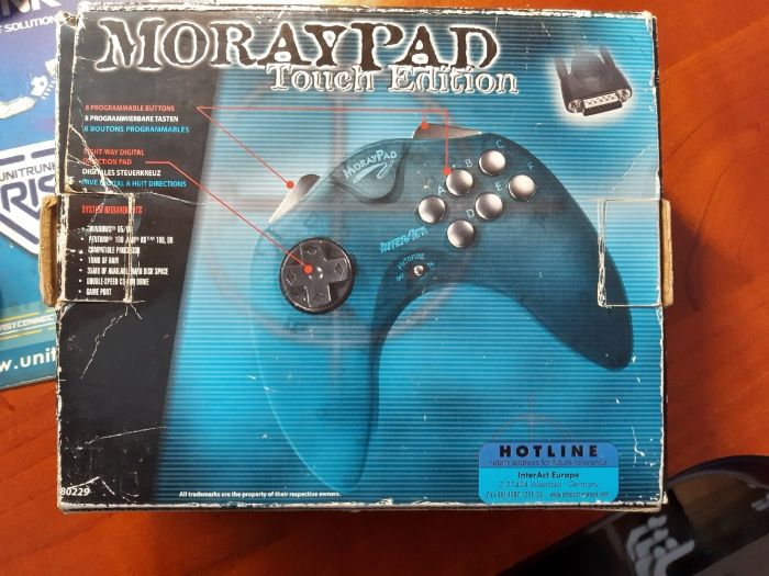MorayPad touch edition - pad do gier