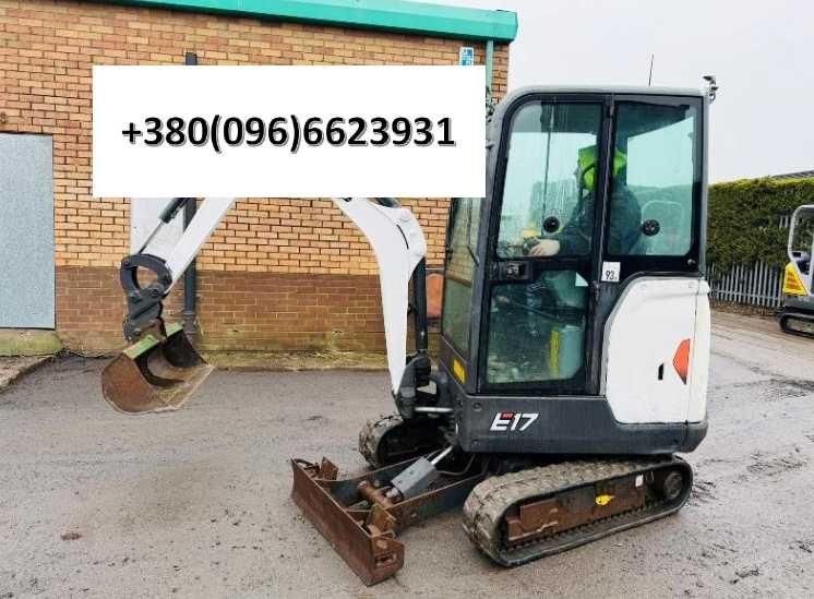 Екскаватор BOBCAT E17 *РІК 2019*1503 ГОДИНИ*