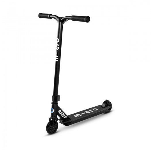 Трюковой самокат Micro Ramp чорний самокат для трюків Micro