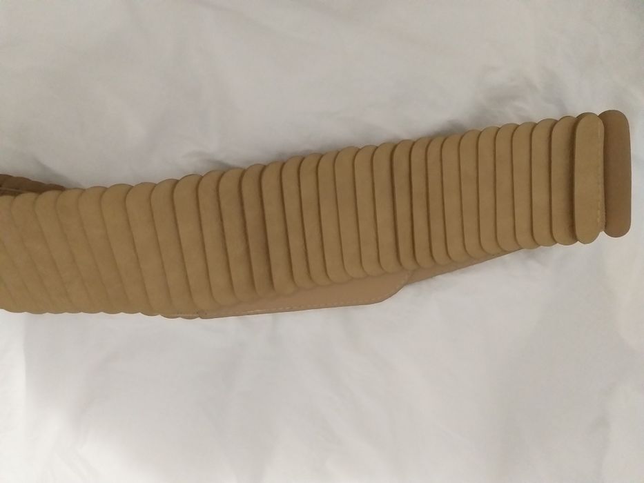 Cinto elástico creme