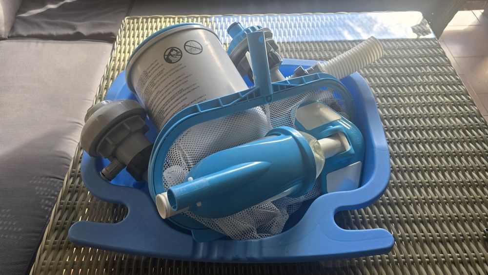 Używany basen 17203 litry ultra XTR+ pompa ciepła steinbach 5 kW