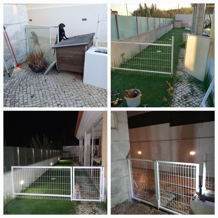 Portões  vedações   gradeamentos    serrelharia