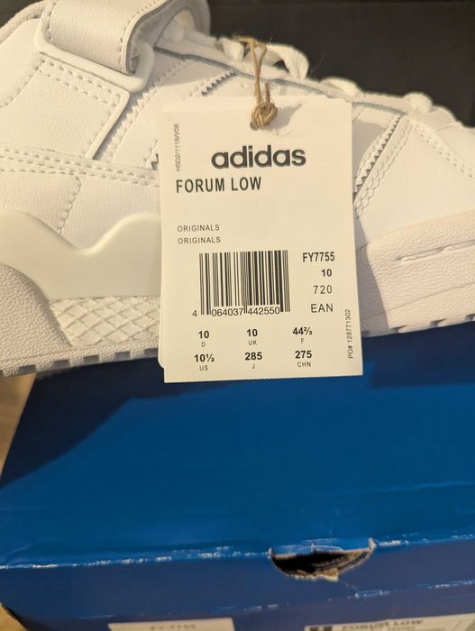 ОРИГІНАЛ| Adidas Forum Low |Шкіряні кросівки | 42, 43,  44, 44.5, 45 р