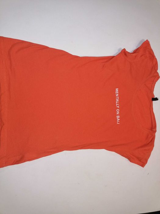 Pomarańczowa bluzka T-shirt, koszulka 36, S
