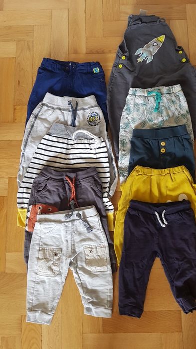 Długie spodnie rozm. 80