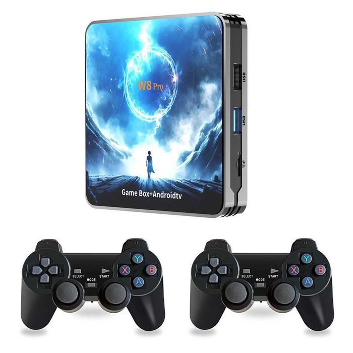 Smart TV+Game Box W8 PRO 8K (8GB, 128GB, WIFI 2.4, 5G, Android 14.0)