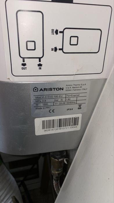 Termoacumulador 100 litros Ariston Velis 100 EU