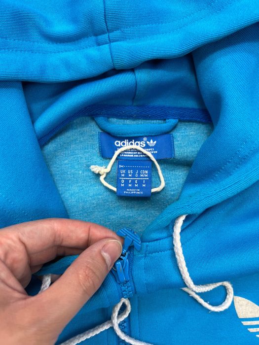 Bluza Adidas Paski Zipped Logo