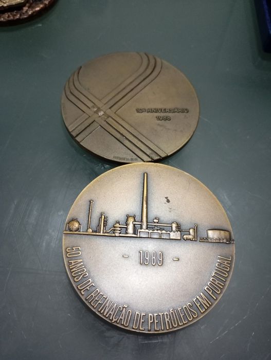 Medalhas de bronze antigas