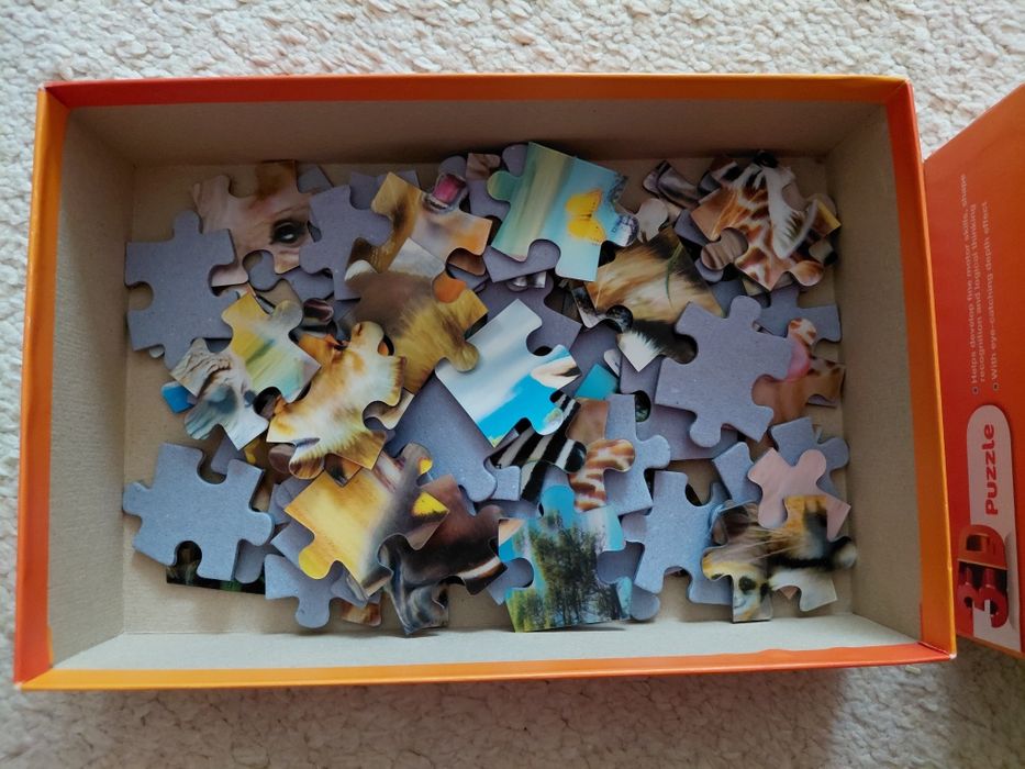 Puzle 3 D  play tive  6 +