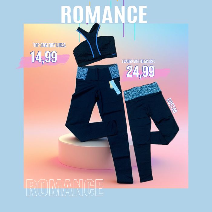 Roupas moda fitness e íntima