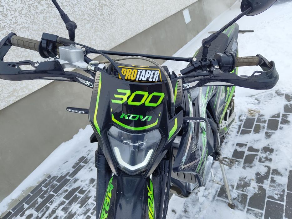Продам Ендуро мотоцикл, 1 тис. Пробіг терміново Кові Мах 300 Kovi Max