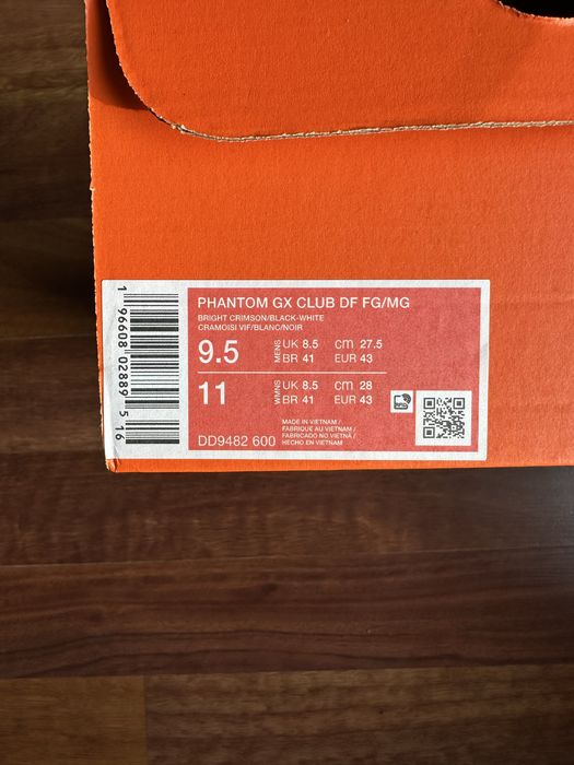 Nike Phantom GX Club DF – Nowe, Oryginalne, Faktura | Sklep | r. 43