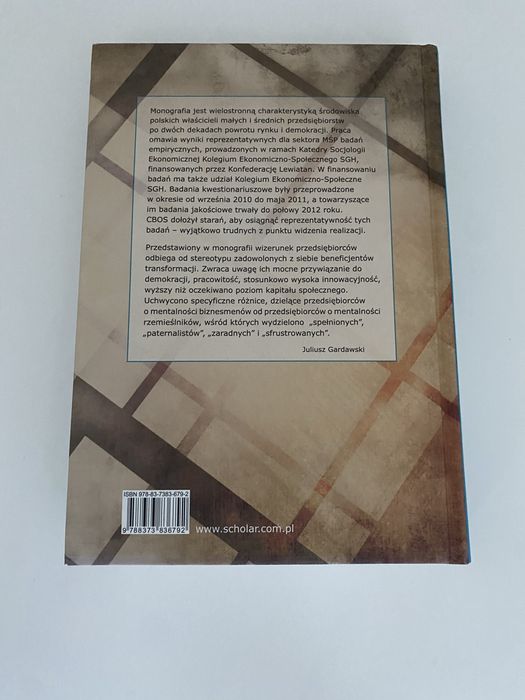 Rzemieślnicy i biznesmeni J. Gardawski