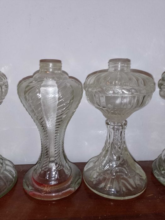 6 candeeiros de petróleo