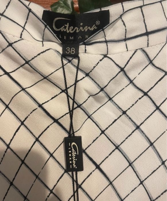 Spódnica w kratkę caterina 38