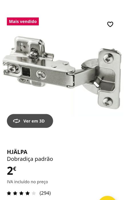 Roupeiro IKEA PLATSA c/2portas 120x57x221cm, em bom estado