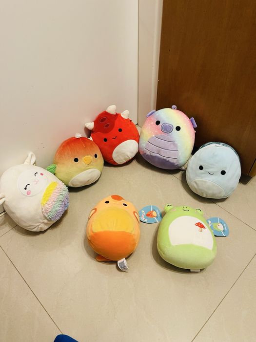 Zestaw squishmallow orginalne