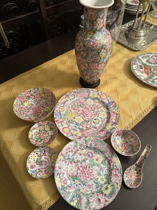 Conjunto de louça chinesa