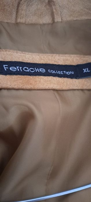 Casaco comprido pele porco