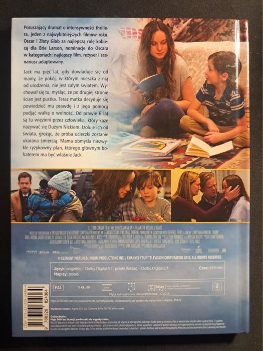 Pokój | Brie Larson | DVD