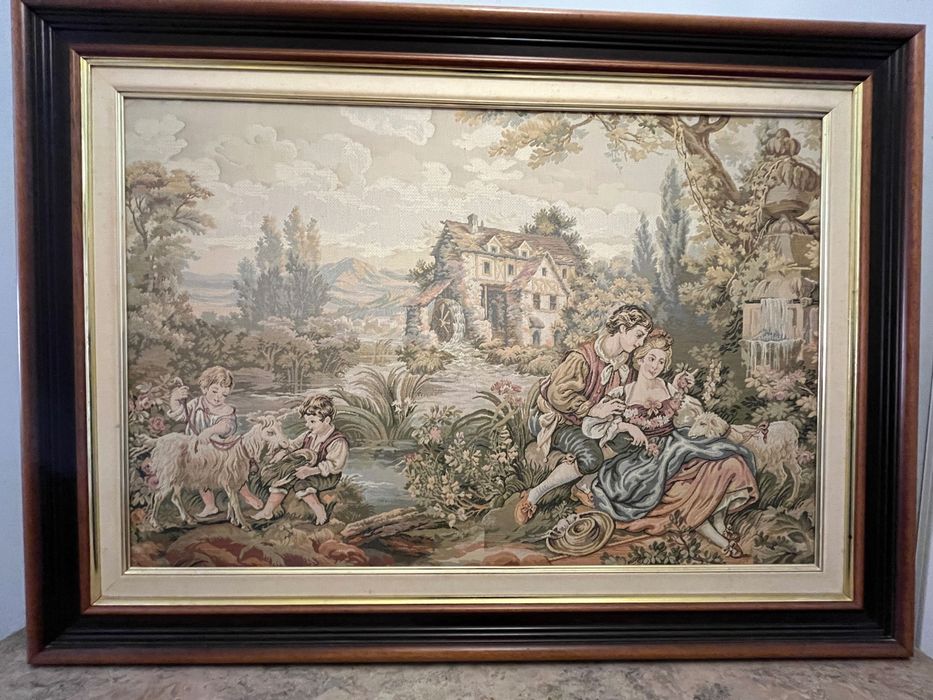 Quadro Tapeçaria Gobelin