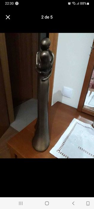 Estatueta" Os noivos"em bronze