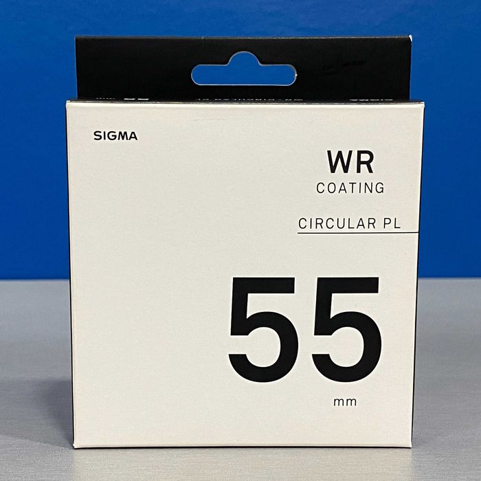 Filtro Sigma WR Circular PL - CPL (55mm) - NOVO