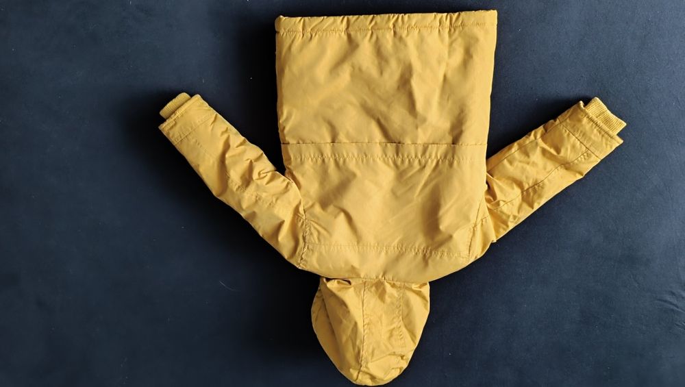 Gruba zimowa kurtka parka Urban skate smyk 98