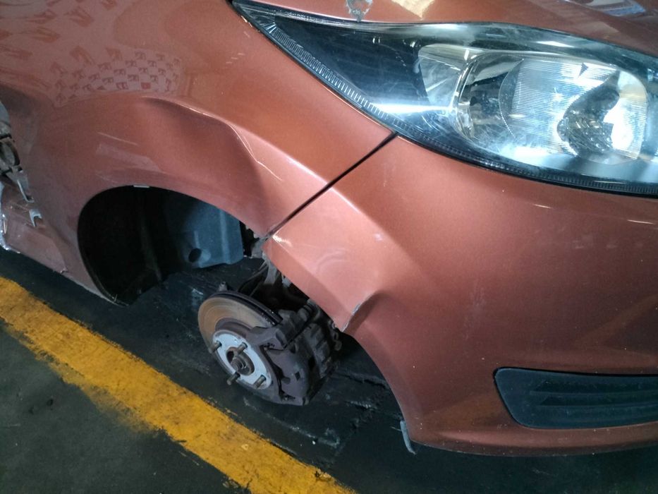 Frente Completa Ford Fiesta mk7 1.0 Ecoboost 2014 #F41