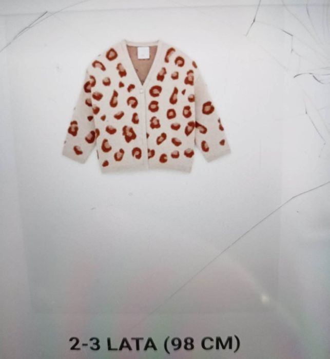 Kardigan Zara r98 dla dziewczynki