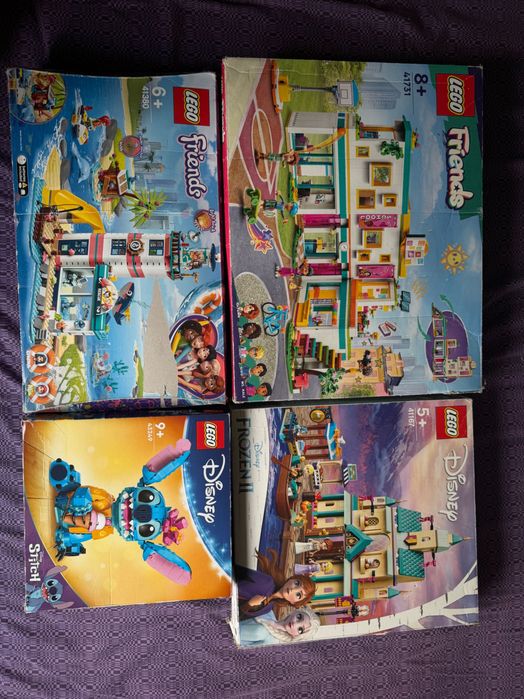 Sprzedam komplet 4 zestawów LEGO