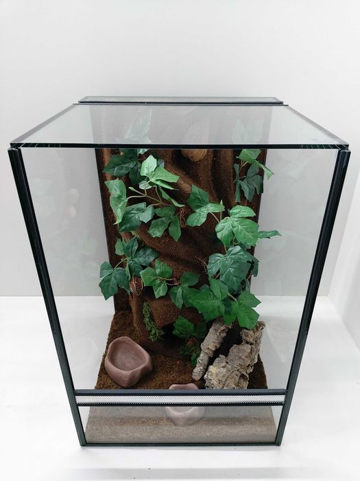 Terrarium dla gekona orzęsionego, płaczącego, pająka TW05T AquaWaves