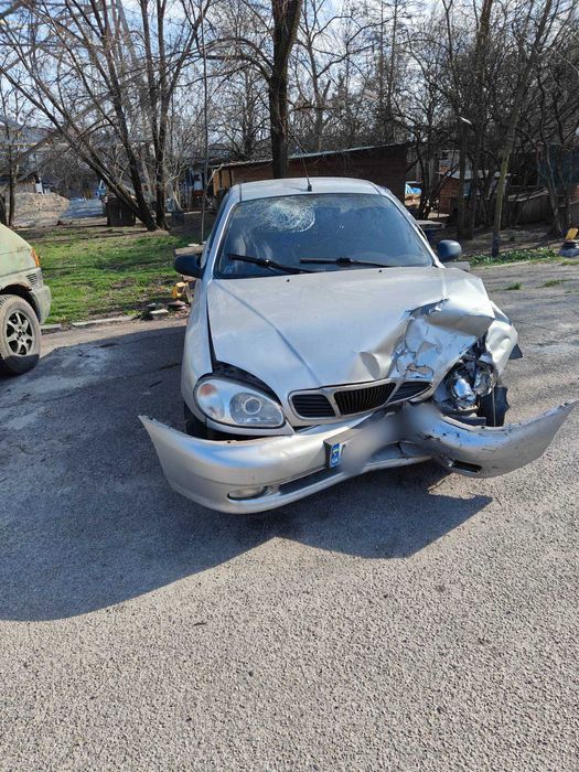 Daewoo Lanos 2007 року після ДТП