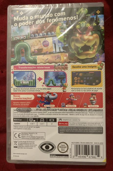 Jogo super Mario bros wonder