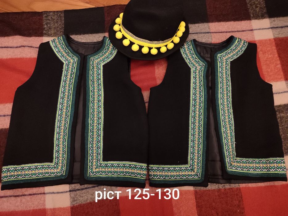 Оренда кептарик, костюм колядника для хлопчиків 110-130 ріст