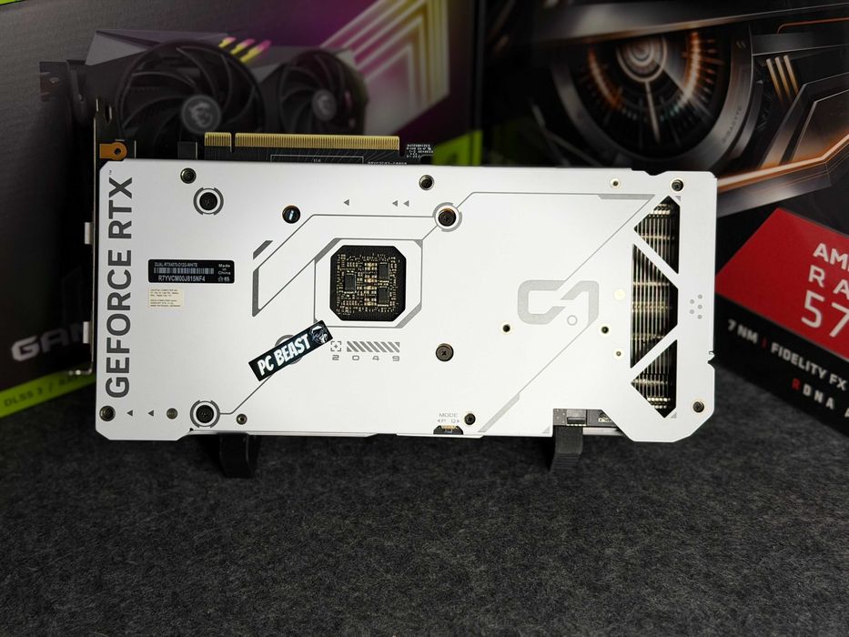 ASUS DUAL RTX 4070 WHITE OC 12GB GDDR6X | МАГАЗИН | Гарантія 90 днів