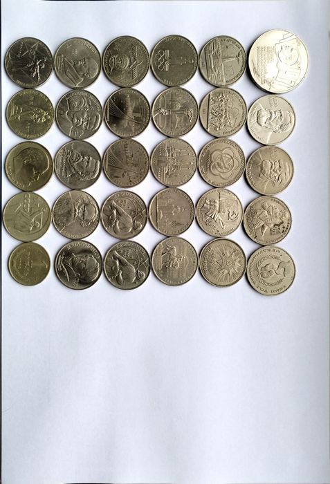 Монети ссср юбилейка 8500 повний набір