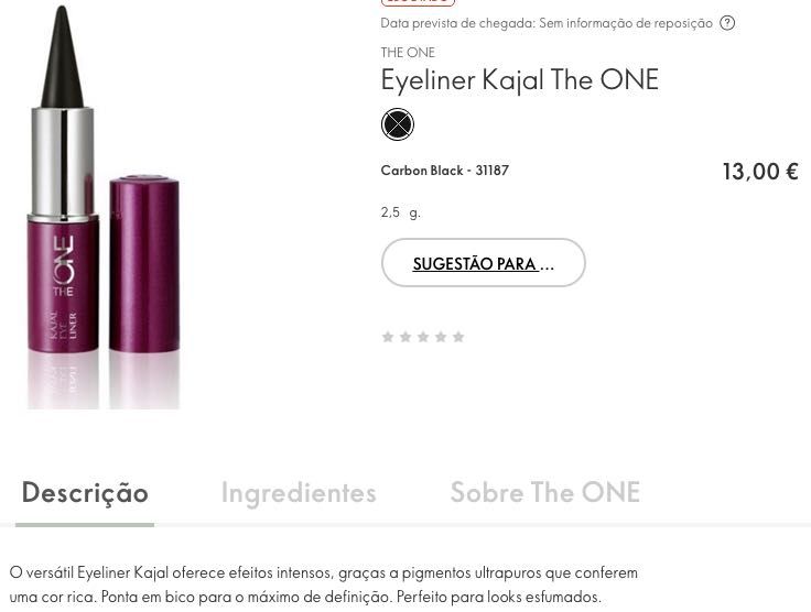 Eyeliner Kajal para Olhos - Super Preço