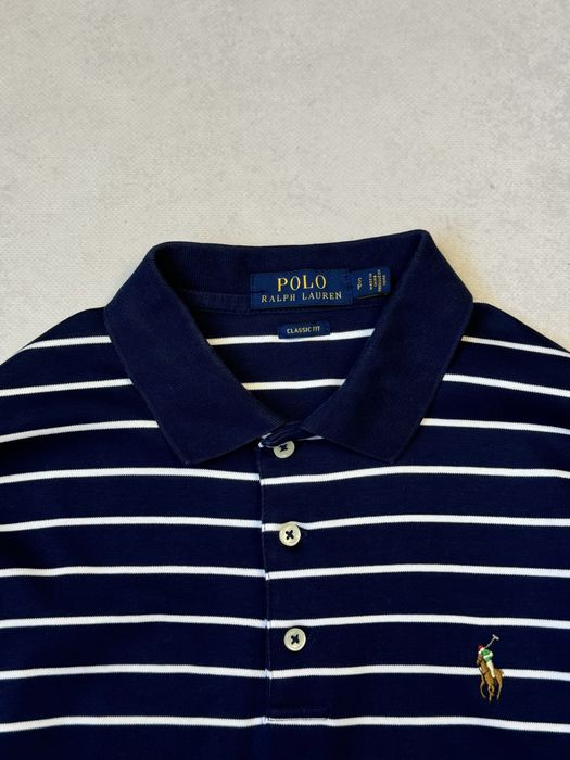 Чоловіче поло Polo Ralph Lauren в полоску оригінал мужская футболка