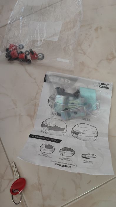 Top case SH 34 litros