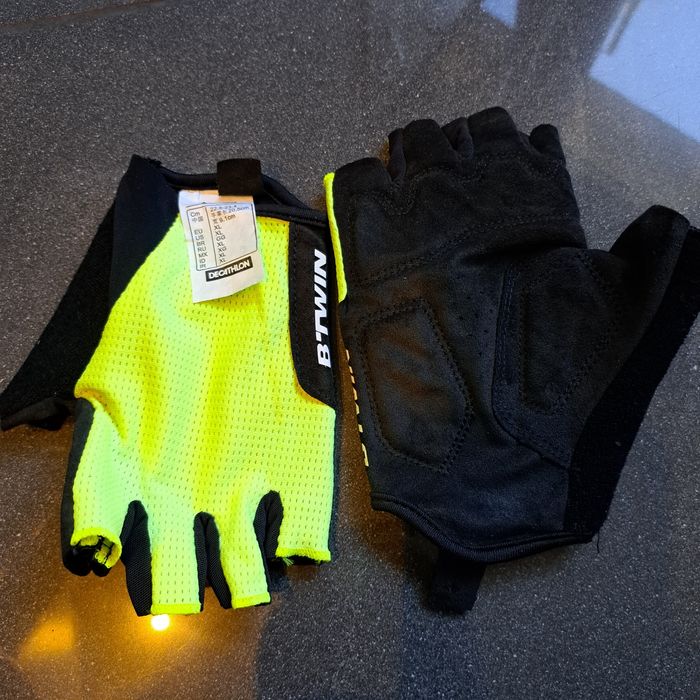 Rękawiczki na rower B-Twin Decathlon