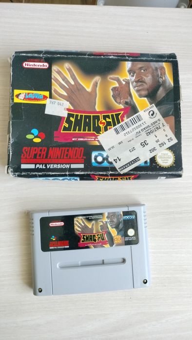 Nintendo SNES + kolekcja 15 gier w tym SPARKSTER